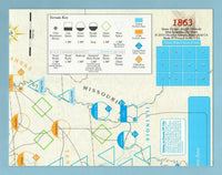 Strategy & Tactics 297, 1863, The Civil War, S&T, DG, Unpunched, Bonus