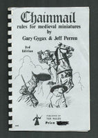 Chainmail Rules for Medieval Minatures, 3rd Ed, D&D, Gygax, 10,000+ Pg Extras!