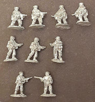 Traveller Mercenaries Lot of 9 Figures, Martian Metals, 5,000+ Pg MegaExtras!!