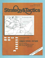 Strategy & Tactics 140, S&T,Objective Tunis, Unpunched, Vital Bonus!