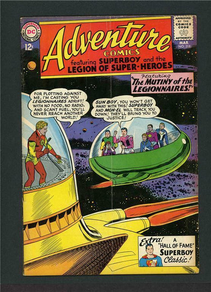 Adventure Comics 318, DC Superboy, Supersize, F- to F