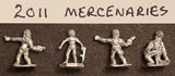 Traveller Mercenaries Figures 2, Martian Metals 2011, 5,000+ Pg MegaExtras!