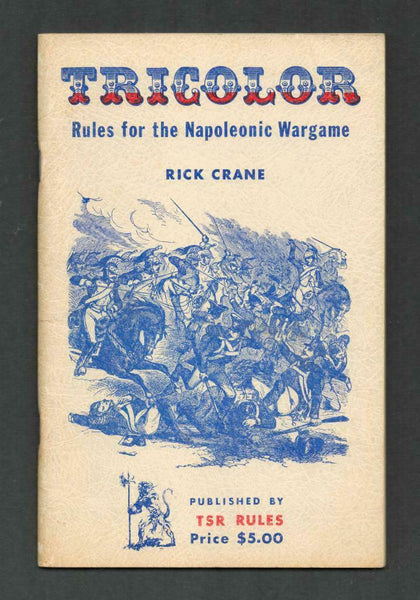 Tricolor Rules for the Napoleonic Wargame, 2nd Printing, Gary D&D Gygax Forward