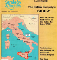 Strategy & Tactics 146, S&T, Italian Campaign Sicily, Unpunched, Great Bonus!