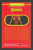 Demons, Magic Capsule #1, SPI Dunnigan, Fantasy Microgame, Unpunched, MegaExtras