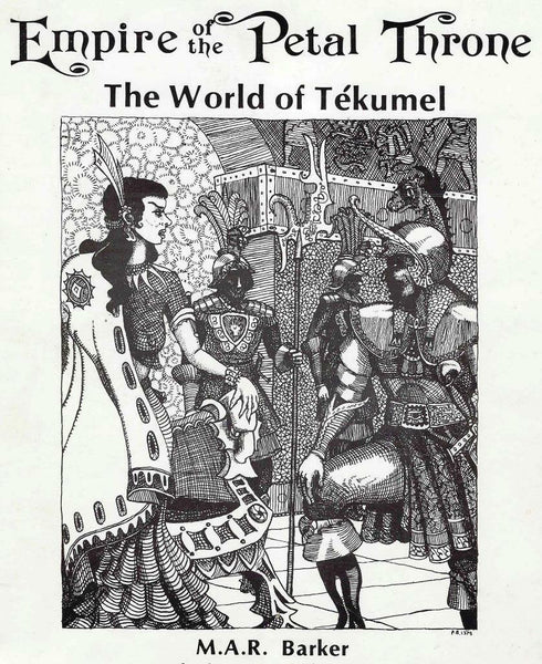 Empire of the Petal Throne Box Set, Tekumel, M.A.R. Barker, Huge MegaExtras!
