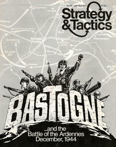 Strategy & Tactics 20, Bastogne & Anzio Beachhead, S&T, SPI, High Quality, Bonus