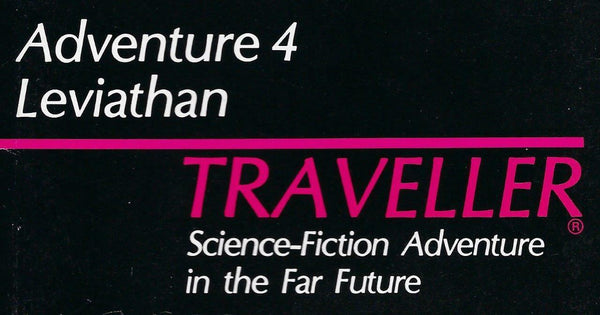 Adventure 4 Leviathan, Original Traveller, GDW, 5000+ Pages MegaExtras!!