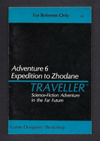 Adventure 6 Expedition to Zhodane, Orig. Traveller GDW, 5000+ Pages MegaExtras!!