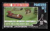 OGRE Paneuro Set 5 Mechanized Infantry Co., Miniatures Jackson Games, MegaExtras