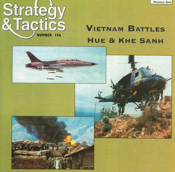 Strategy & Tactics 196, Vietnam Battles Hue & Khe Sanh, S&T DG, Unpunched, Bonus