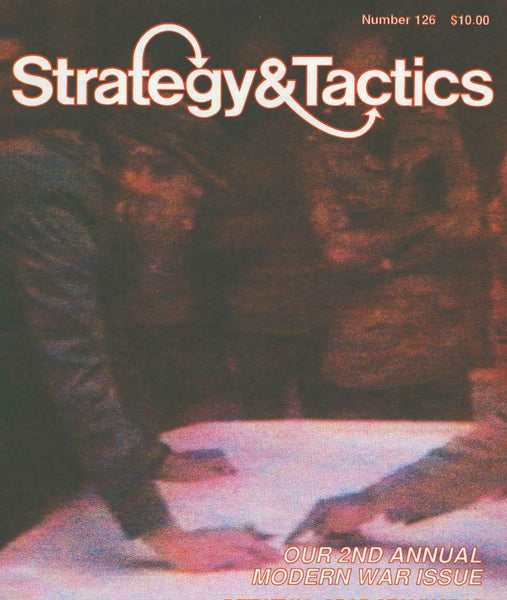 Strategy & Tactics 126, S&T, Beirut '82, Unpunched, 40 Variant Counters & Rules!