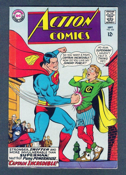 Action Comics 354, DC Superman, SuperSize Images, F (6.0)