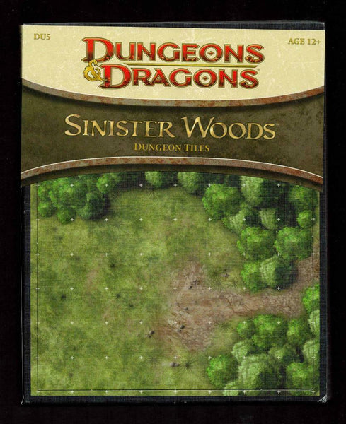 Sinister Woods DU5, Dungeon Tiles, WotC D&D, AD&D, 3,000+ Pages of Extras!!