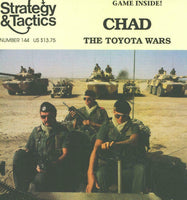 Strategy & Tactics 144, S&T, Chad, Unpunched Off-Printed Counters, Exc. Bonus!