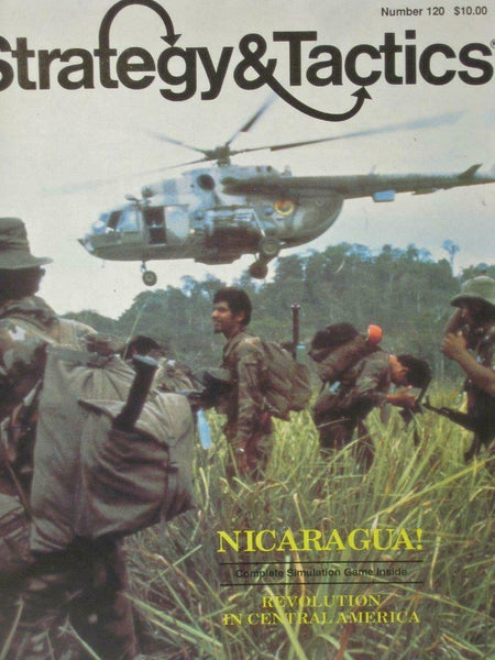 Strategy & Tactics 120, S&T, Nicaragua!, Unpunched, Excellent Bonus!