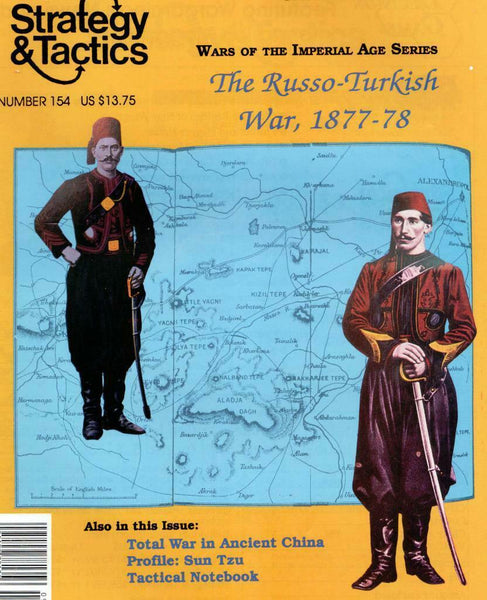 Strategy & Tactics 154, S&T, Russo-Turkish War, Decision Games, Unpunched, Bonus