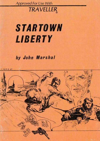 Startown Liberty, Traveller Approved by Gamelords, GDW, 5000+ Pages MegaExtras!