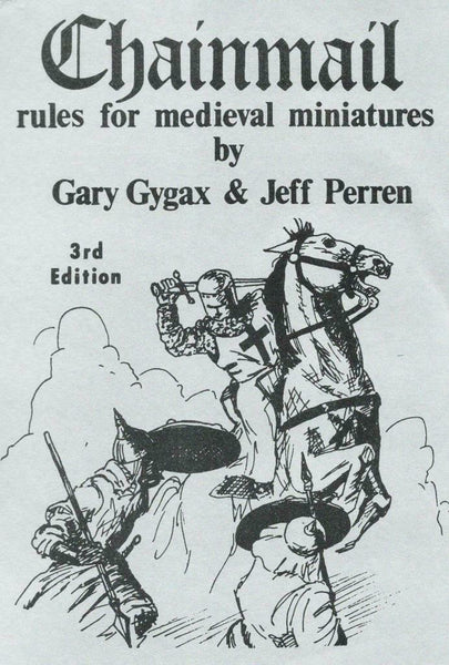 Chainmail Rules for Medieval Minatures, 3rd Ed, D&D, Gygax, 10,000+ Pg Extras!