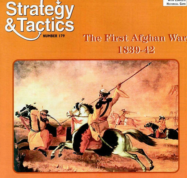 Strategy & Tactics 179, S&T, First Afghan War, Unpunched, Bonus! Variant Ctrs!