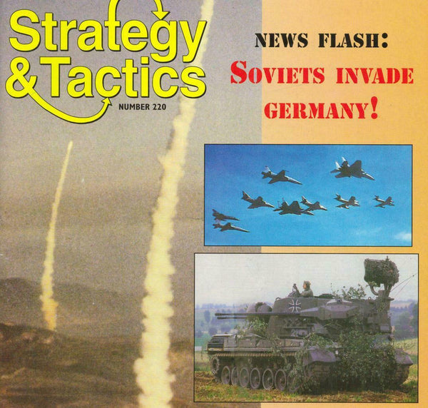 Strategy & Tactics 220, Group of Soviet Forces Germany, S&T, Unpunched, Bonus!!