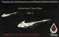 Traveller Adventure Class Ships Volume 1, GDW FASA, 5000+ Page MegaExtras!