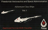 Traveller Adventure Class Ships Volume 1, GDW FASA, 5000+ Page MegaExtras!