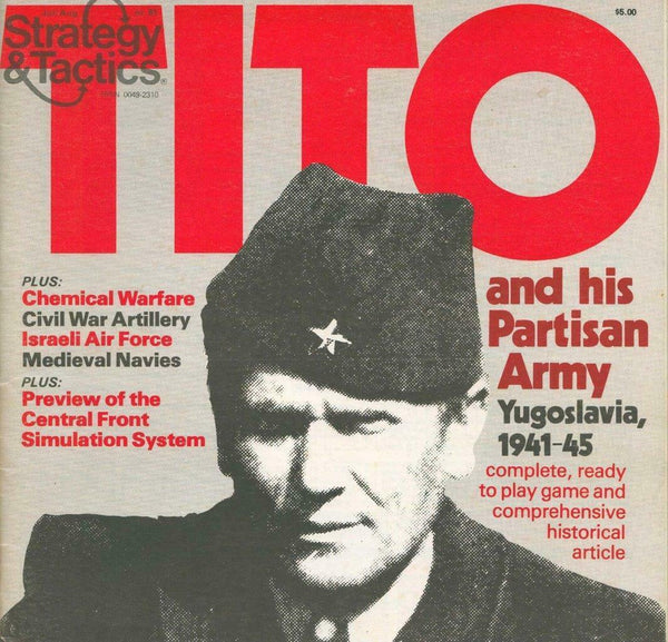 Strategy & Tactics 81, S&T, Tito,Yugoslavia, UP, Excellent Bonus!!