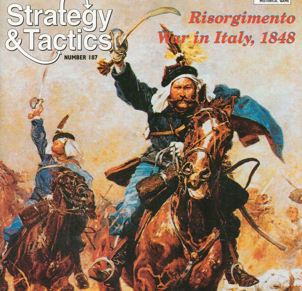 Strategy & Tactics 187, S&T, DG, Risorgimento 1848, Unpunched, Important Bonus!