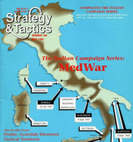 Strategy & Tactics 160, DG, MedWar Italian Campaign, Unpunched, Great Bonus!