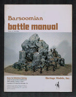 Barsoomian Battle Manual, John Carter Miniatures Rules, Extras!, Heritage Models