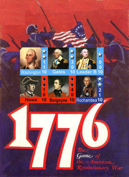 Variant Counters & Rules for 1776 Avalon Hill AH, 3rd Ed. Rules, 100+ Pg. Bonus!