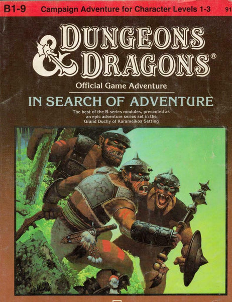 B1-9 In Search of Adventure, B 1-9, D&D, TSR 9190, 10,000+ Pages of MegaExtras!!