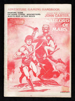 John Carter Warlord of Mars Adventure Gaming Handbook, Heritage Models, Extras!!