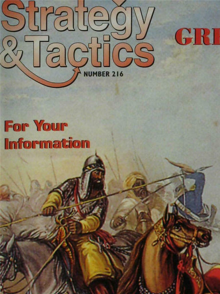 Strategy & Tactics 216, S&T Asian Crossroads, Unpunched, Bonus!, DG, J. Miranda
