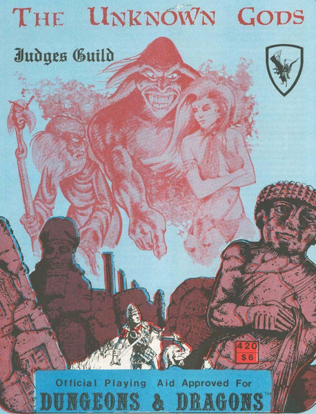 Unknown Gods, Rare Judges Guild, D&D, Dungeons, 3000+ Pages of MegaExtras!!