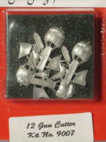 12 Gun Cutter Sealed, Fighting Sail #9007, Valiant Miniatures, Huge Bonus!