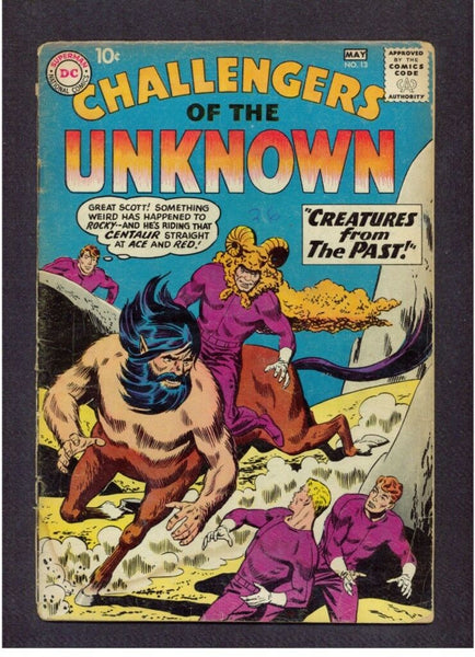 Challengers of the Unknown 13, DC 1960, Not Rated