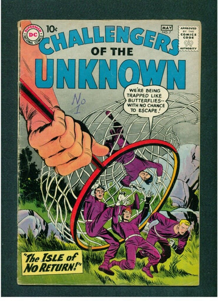 Challengers of the Unknown 7, Jack Kirby, FN (6.0)