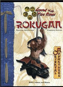 Rokugan, Oriental Adventures, L5R, AEG 3103,RPG, Mint!!